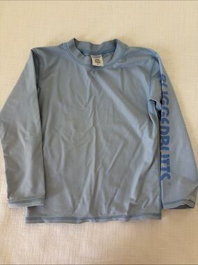 RuggedButts Light Blue Long-Sleeve Rash Guard Shirt